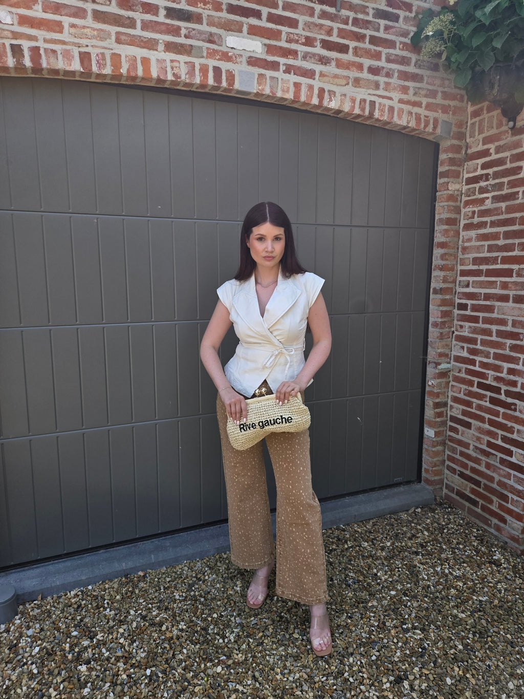 OFF White Jeans Top