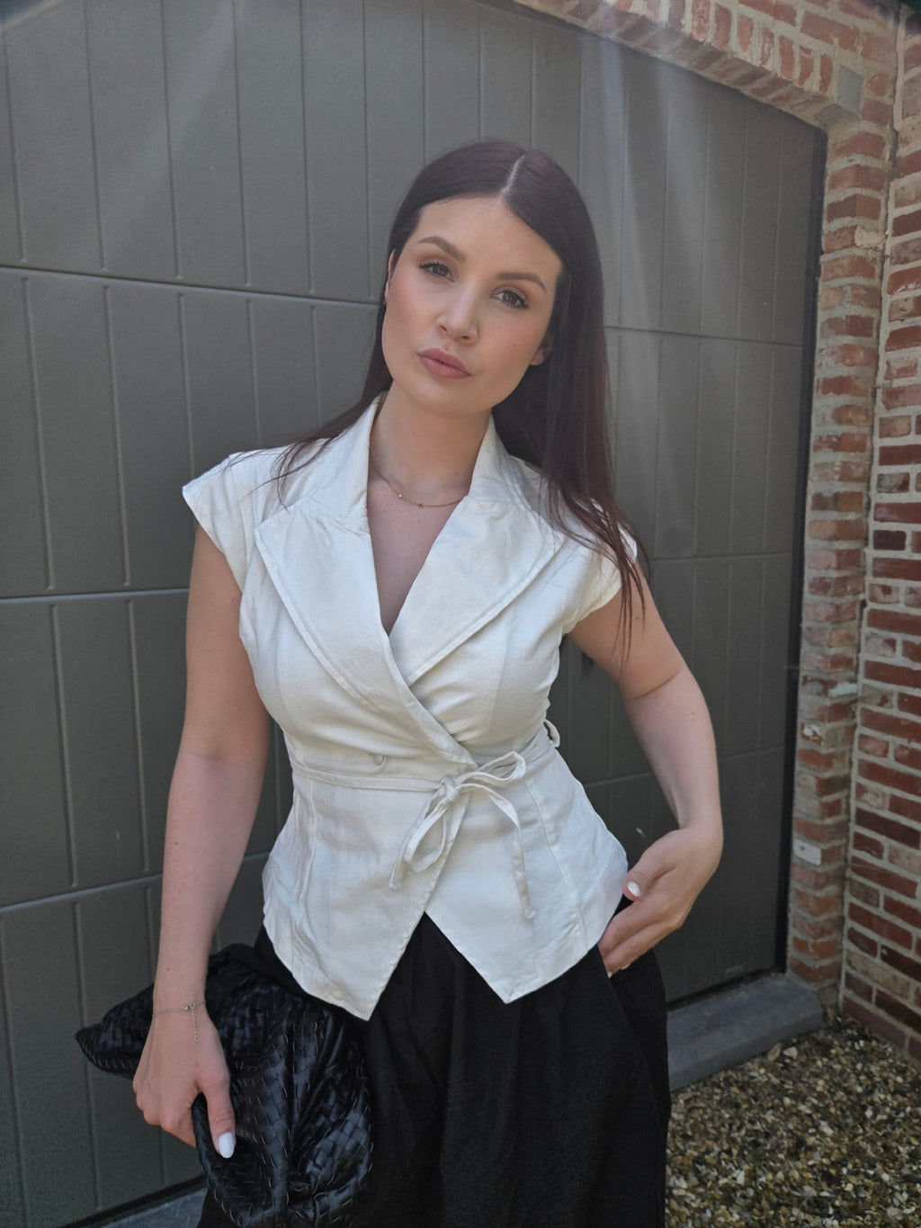 OFF White Jeans Top