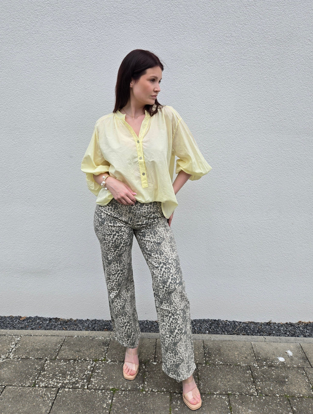 Leopard Jeans